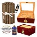 Presidente Cigars and Humidor Combo