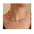 14k Gold and Coin Pearl Necklace  (Set of 3)