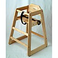 Natural Wood High Chair