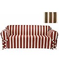Awning Stripe Sofa Slipcover