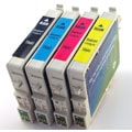 Epson Remanufactured T060 Inkjet Cartridges Combo Pack (Case of 4)