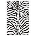 Hand-tufted Zebra Stripe Wool Rug (8' 9 x 13)