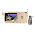 Pyle View PLDVSL7T Left Side Sun Visor Car Video Player- Tan