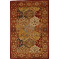Handmade Heritage Bakhtiari Multi/ Red Wool Rug (4' x 6')