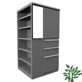 Marvel Steel Storage Shelf Tower