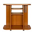 Tiffany Deluxe Light Cherry Finish TV Stand