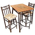 Barcelona 3-piece Bar-height Table Set