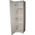 Free inviting guide on Media Jukebox 12 Plugins White Single-door Storage Pantry