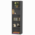 Black 5-tier Storage Cubbies