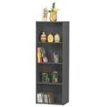 Black 4-tier Storage Cubbies