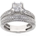 18k Gold 1 7/8ct TDW Diamond Bridal Ring Set (G-H, VS)