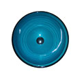 Caesar Dacia Tempered Glass Vessel Sink