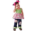 Sophia's Style Kitty Denim Set