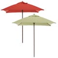 6-foot Square Patio Umbrella