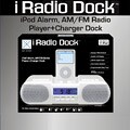 iRadio iPod Speaker Dock with Clock Radio / Charger