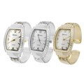 Geneva Platinum Women's Rhinestone Accented Watch