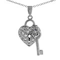 Guidelines and more on Stone Engraving Tools Sterling Silver CZ Pave Heart Shaped Lock and Key