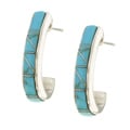 Sterling Silver Turquoise Earrings