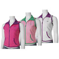 Retro Fox Polar Fleece and Satin Reversible Vest