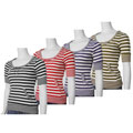Parang Junior's Short-sleeve Striped Hoodie