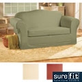 Sure Fit Cotton Classic Two-piece Sofa Slipcover