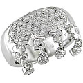 18k White Gold 3/5ct TDW Diamond Ring (G/H/I, SI)