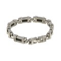 Titanium and Braided Cable Bracelet