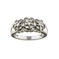 14k White Gold 1/2ct TDW Diamond Cluster Ring (G-H, I2)