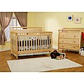 DaVinci Emily 4-in-1 Crib with Toddler Rail in Natural