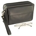 Romano Men's Black Leather Carry Bag
