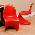 Flowform Children's Stackable Red Chairs (Set of 2)