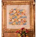 Prestige Floral Wall Art Tapestry with Tassels