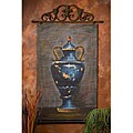Helpful knowledge on iron Urn Hand-painted Blue Urn Bamboo Wall Art