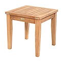 Square Teak Side Table