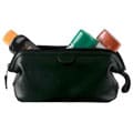Royce Men's Faux Leather Toiletry Bag