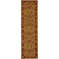 Handmade Tribal Grey Wool Runner (2'3 x 14')