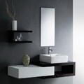 Caesar Soho Vanity Set with Mirror and Shelf
