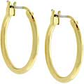 Michele Mies Goldtone Hoop Earrings