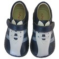 Squeakies Infant and Toddler Blue and White Shoes