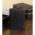Black Leather Passport Cover