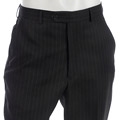 Perry Ellis Blue Deco Stripe Brown Trousers