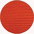 Courtyard Indoor/ Outdoor St. Barts Red Polypropylene Rug (5'3 Round)