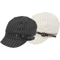 Adi Designs Pinstripe Jockey Fashion Hat