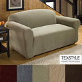 TexStyle Corduroy Stretch Loveseat Slipcover