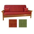 Heavy Corduroy Futon Cover with Throw Pillows