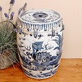 Discover information here about porcelain Small Blue and White Kylin Chinese Porcelain Stool (China)