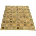 Tibetan Hand-knotted Beige/ Olive Rug (8' x 10')