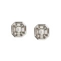 14k White Gold 1 1/5ct TDW Diamond Earrings (G-H, SI1)