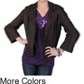 DKNY Women's Hidden Button Blazer