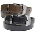 BT Leather Reversible Men's Dress Belt